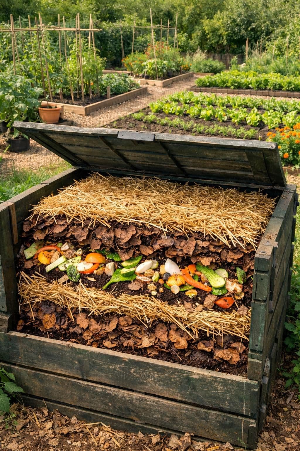 découvrez comment bien remplir votre composteur avec les ingrédients essentiels pour obtenir un compost riche et réussi, pour un jardinage écologique et efficace.