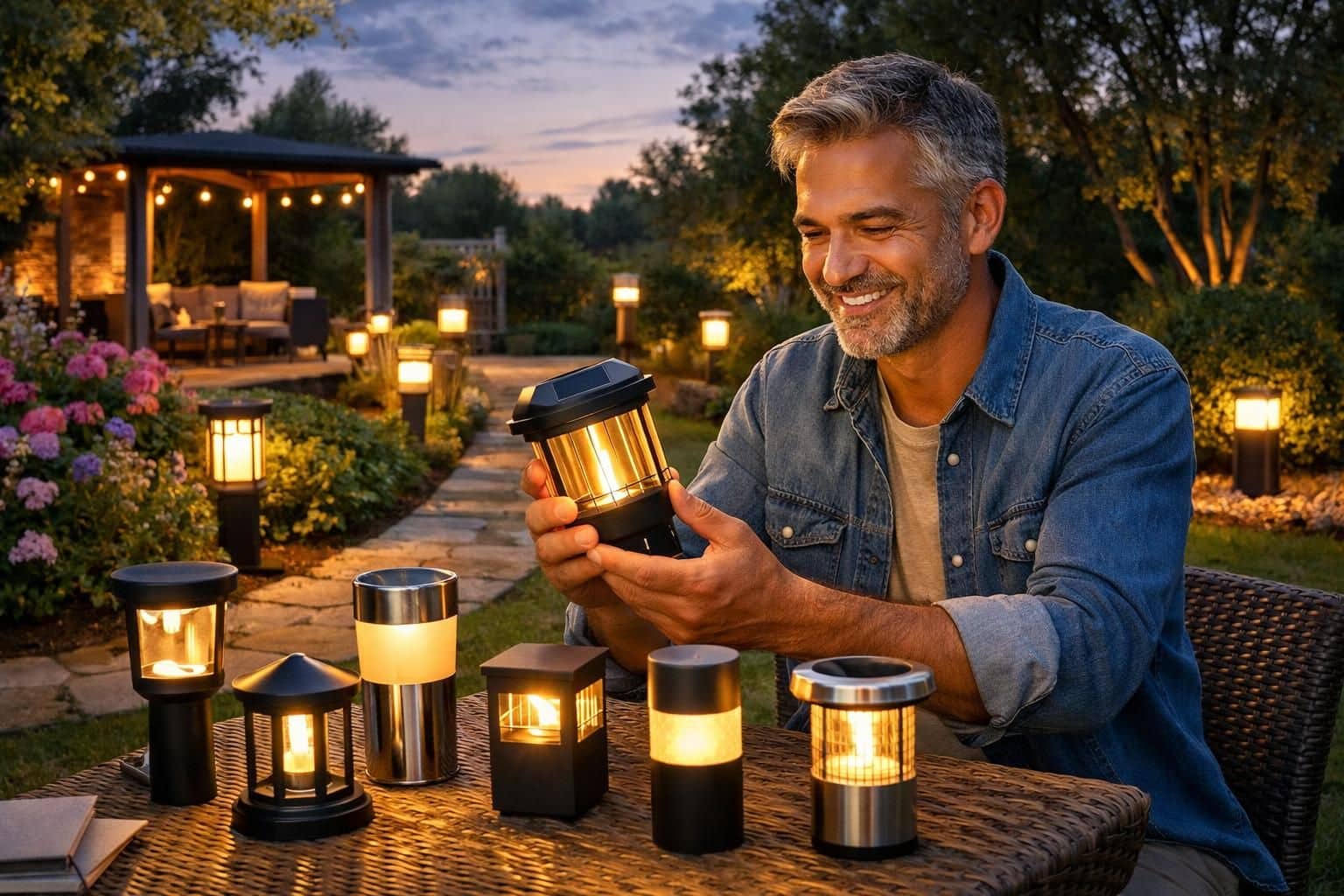 découvrez nos conseils pour choisir la meilleure applique solaire afin d'illuminer efficacement et élégamment votre jardin tout en économisant de l'énergie.