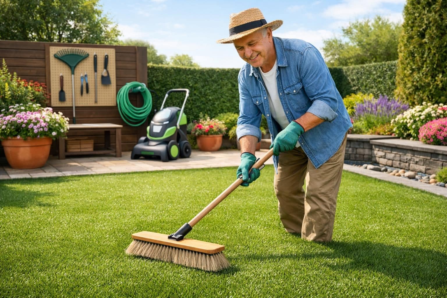découvrez nos meilleures astuces pour entretenir efficacement votre gazon synthétique et garder un extérieur toujours impeccable et verdoyant toute l'année.