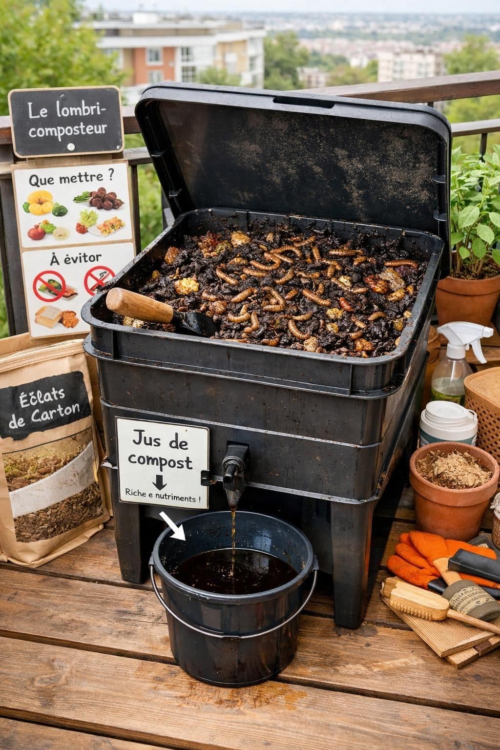 apprenez à composter sur votre balcon grâce à notre guide complet : mode d'emploi, conseils et astuces pratiques pour réduire vos déchets et jardiner en appartement.