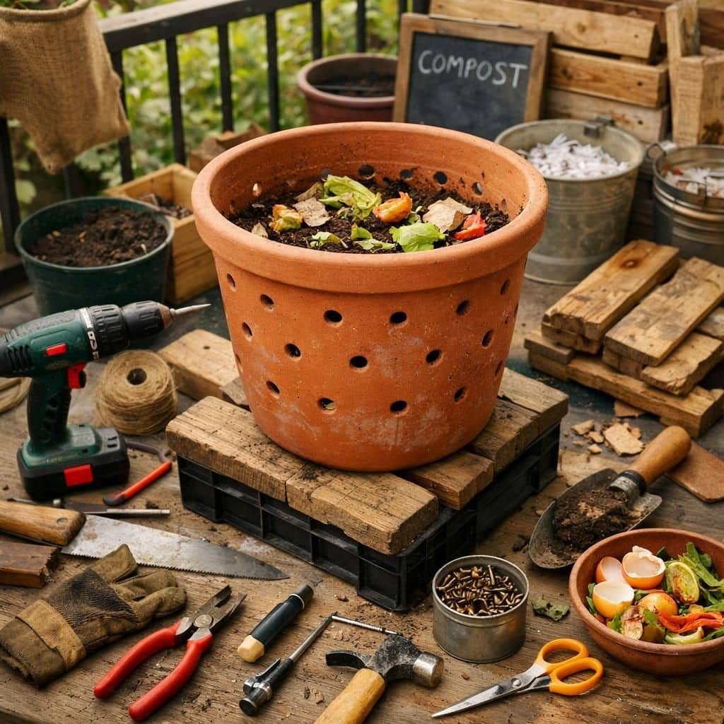 découvrez comment composter sur votre balcon grâce à notre guide pratique avec des astuces simples pour réduire vos déchets et enrichir vos plantes facilement.