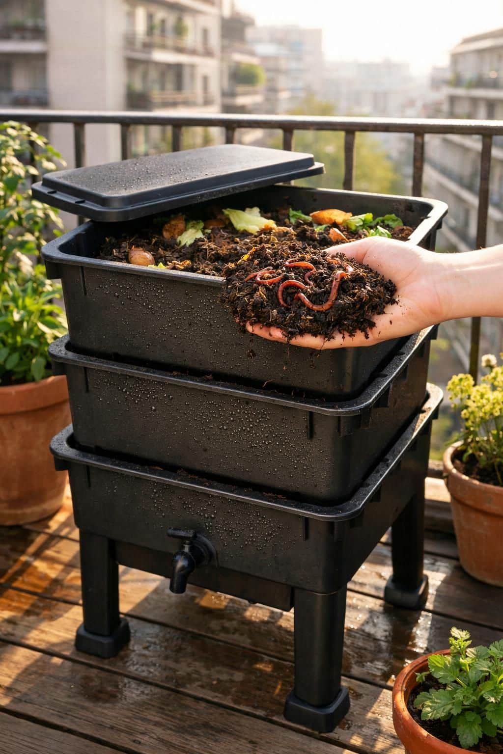 découvrez le fonctionnement du composteur à lombrics et ses nombreux avantages pour recycler vos déchets organiques de manière écologique et efficace.