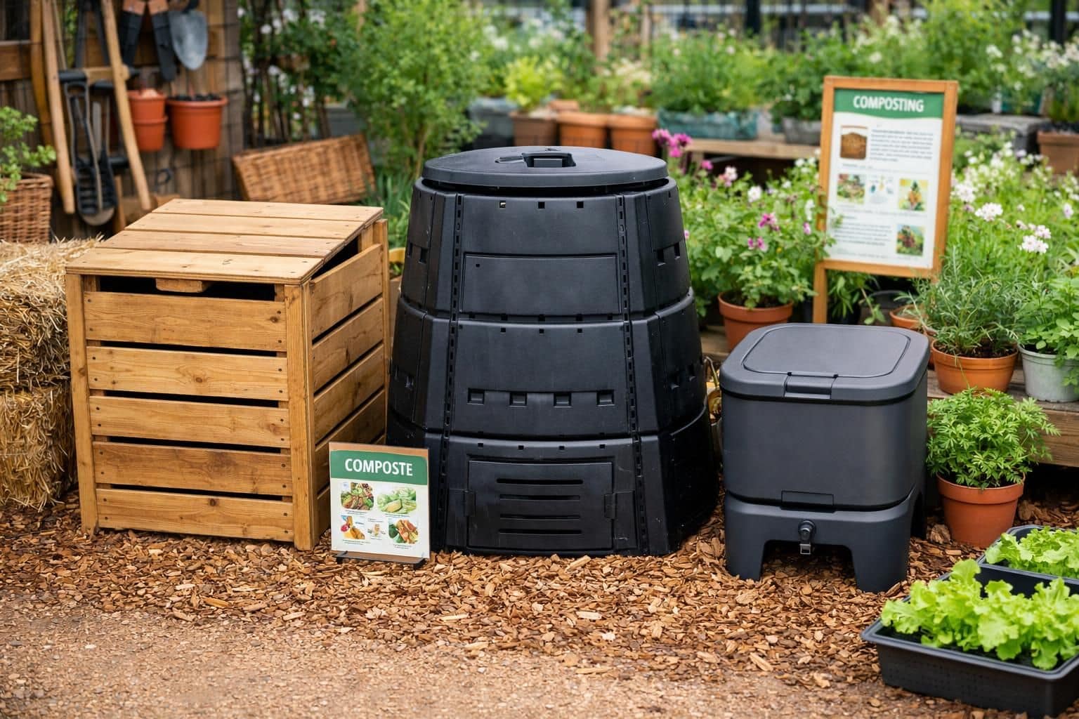 apprenez à utiliser un composteur individuel grâce à notre guide détaillé étape par étape pour transformer vos déchets organiques en compost riche et naturel.