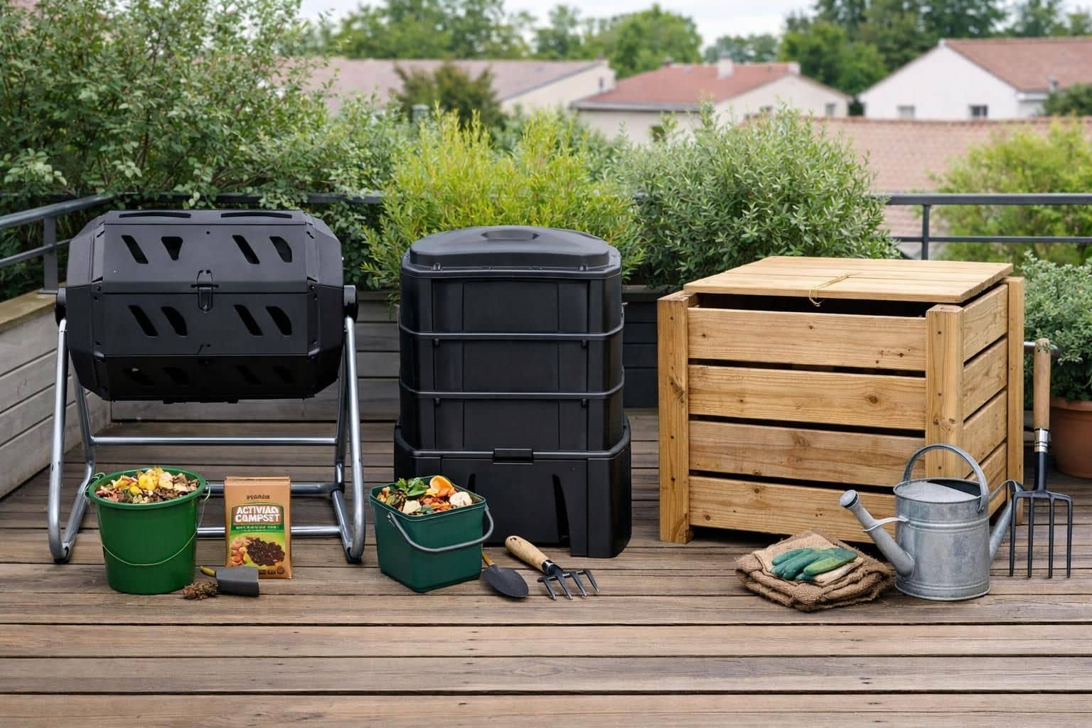 découvrez notre guide complet des meilleurs composteurs pour terrasse avec des astuces pratiques pour bien les utiliser et optimiser le recyclage de vos déchets organiques.