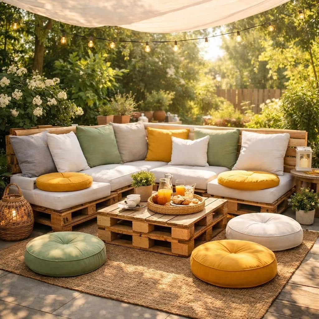 découvrez notre gamme de coussins colorés pour fauteuils de jardin, parfaits pour apporter une touche de gaieté et de confort à votre espace extérieur avec style et élégance.