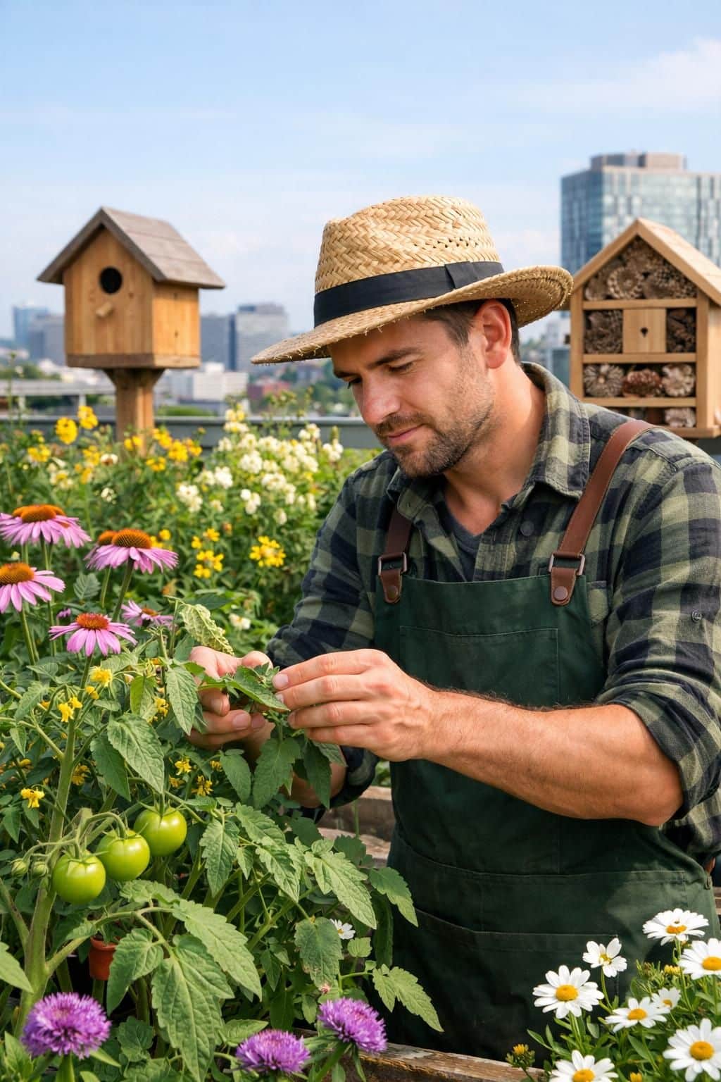 découvrez comment cultiver un potager urbain sur votre toit grâce à ce guide pratique conçu pour les jardiniers citadins. apprenez les astuces et techniques pour réussir votre jardin en ville.