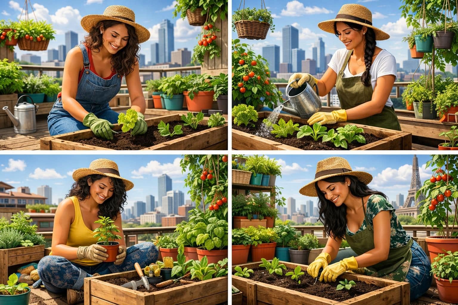 découvrez comment transformer votre toit en un potager urbain productif grâce à notre guide pratique, idéal pour les jardiniers citadins souhaitant cultiver leurs propres légumes en ville.