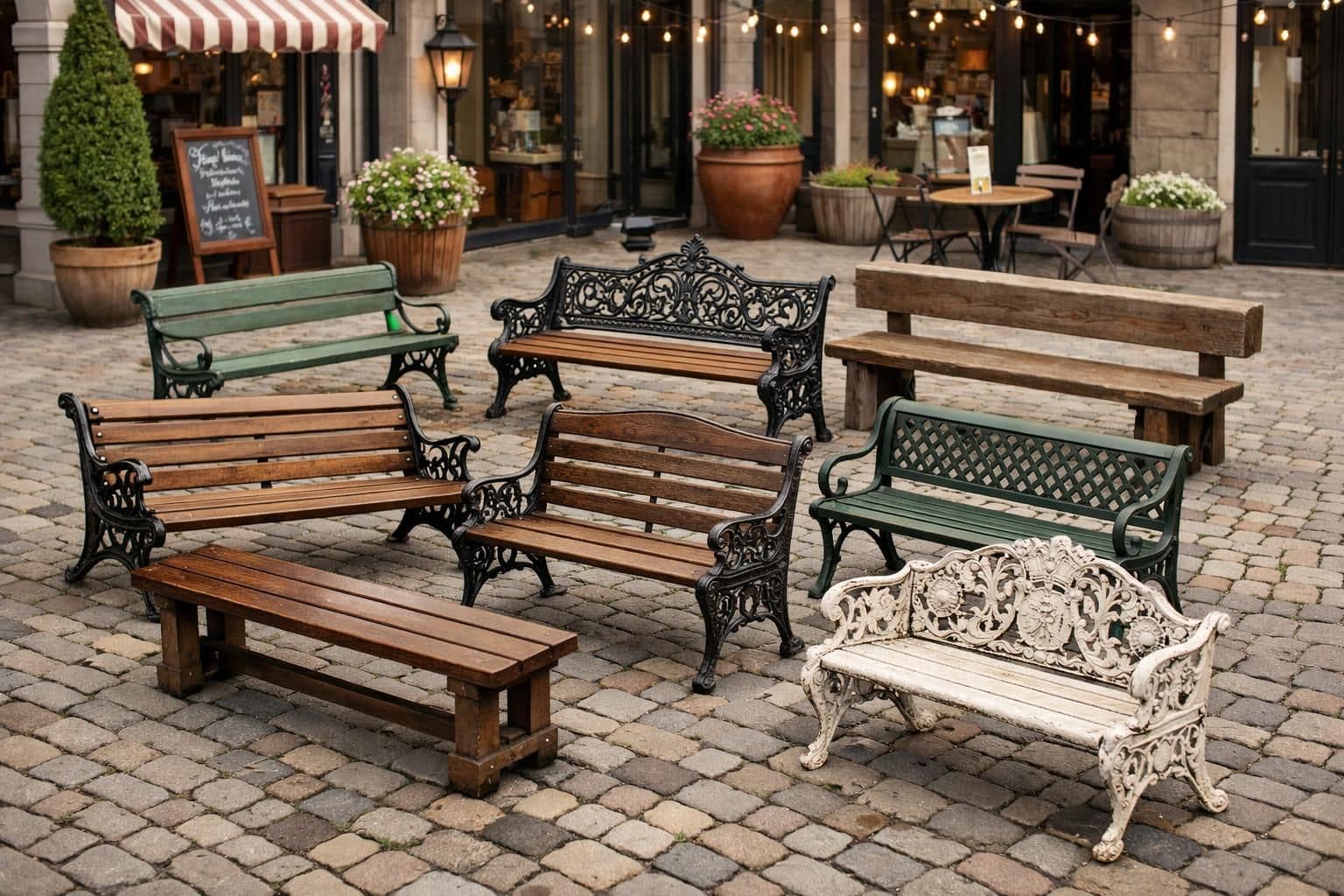 explorez notre sélection unique de bancs de jardin anciens alliant charme d'antan et qualité durable pour sublimer votre extérieur.