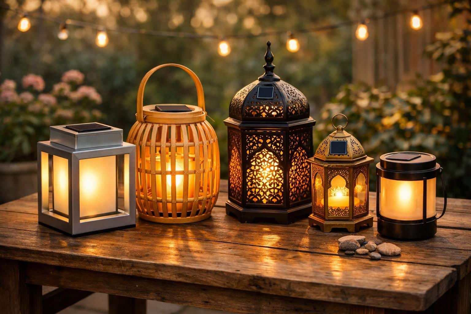découvrez comment les lanternes solaires apportent une lumière douce et écologique pour illuminer vos soirées avec magie et style.
