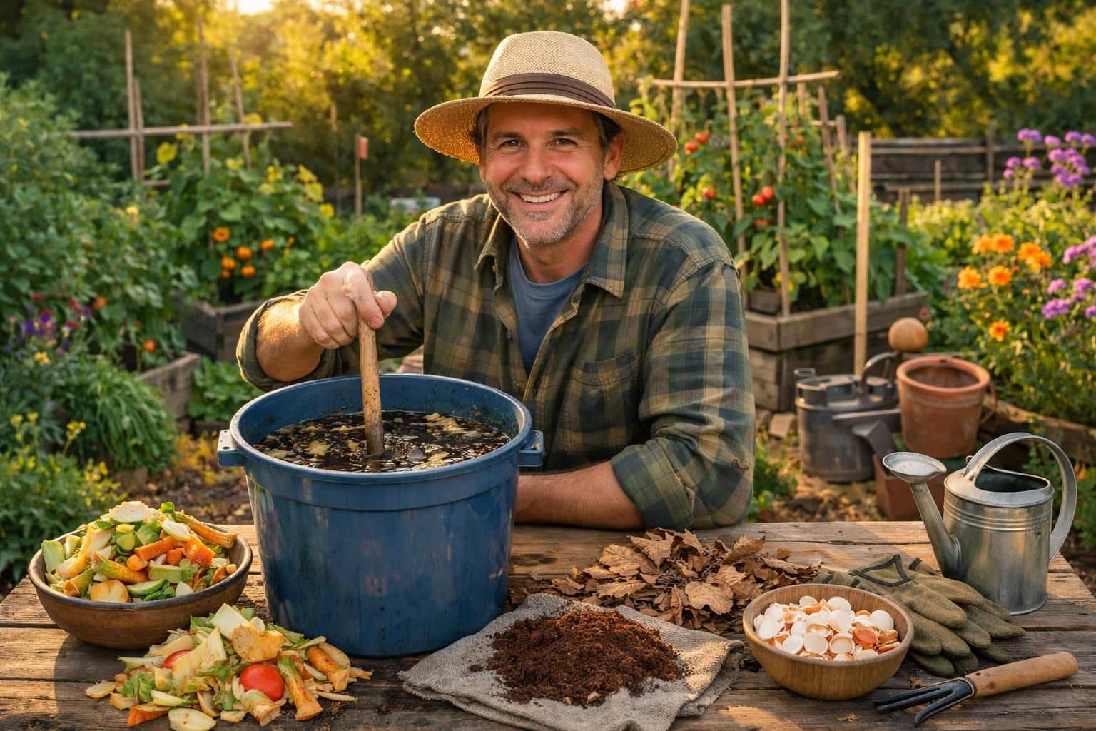 découvrez nos recettes simples d'engrais naturel diy et nos conseils pratiques pour un jardin luxuriant. jardinage écologique et efficace avec jardindeco.