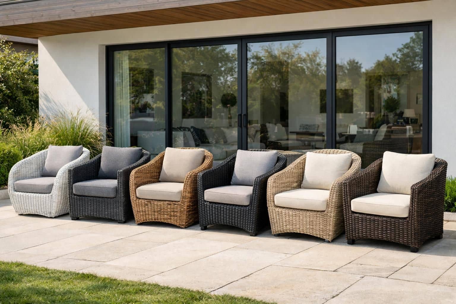 découvrez notre sélection de fauteuils de jardin en résine tressée alliant design moderne et confort durable pour embellir votre espace extérieur avec élégance.