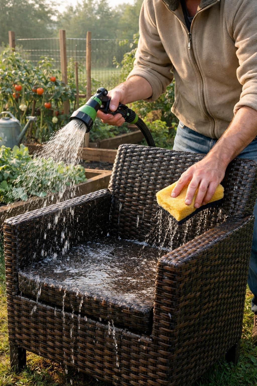 explorez notre sélection de fauteuils de jardin en résine tressée, alliant design moderne et tendance pour un extérieur élégant et confortable.