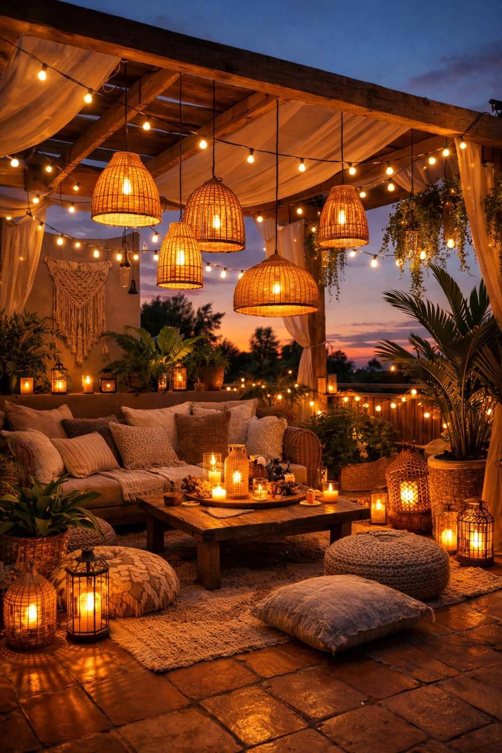 découvrez notre guide complet pour choisir les luminaires parfaits pour sublimer votre terrasse extérieure et créer une ambiance chaleureuse et conviviale.