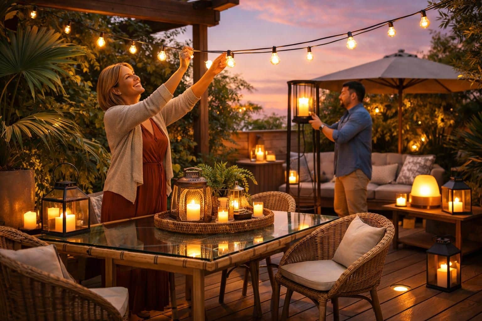 découvrez notre guide complet pour choisir les luminaires parfaits qui sublimeront votre terrasse extérieure, alliant esthétique et fonctionnalité pour des soirées conviviales et chaleureuses.