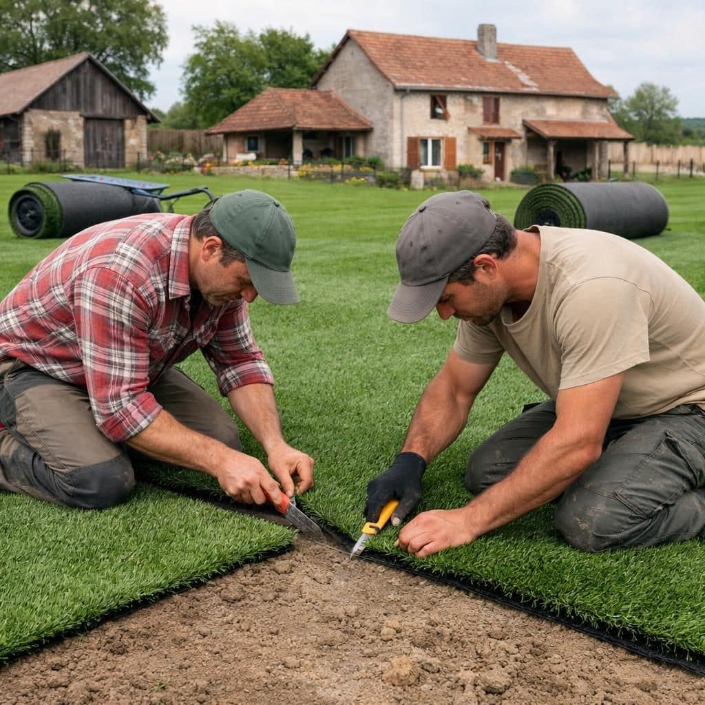 découvrez comment installer du gazon synthétique facilement en 4 étapes incontournables pour un jardin impeccable et sans entretien.