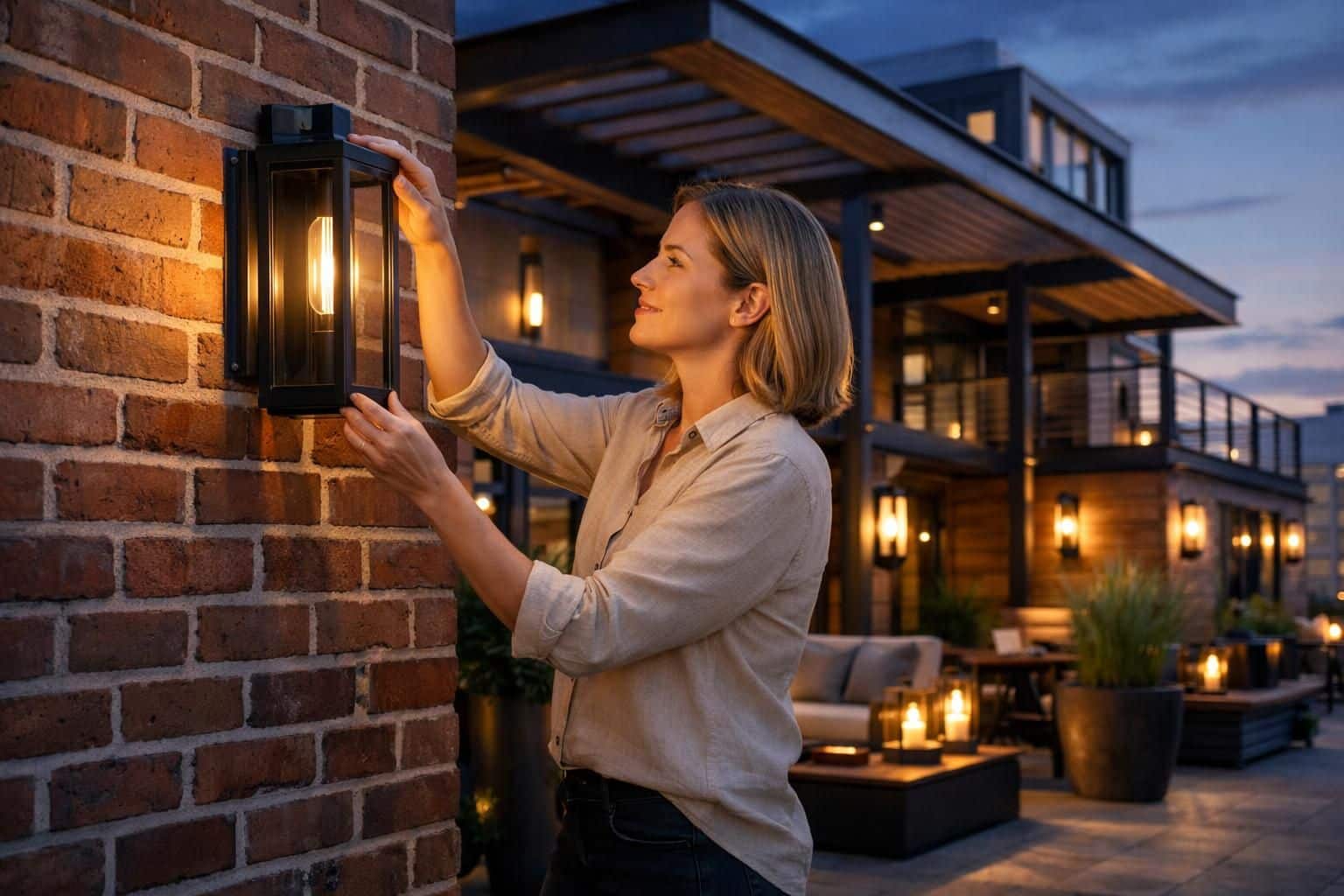 découvrez comment les lanternes murales extérieures allient design industriel et efficacité pour sublimer et éclairer vos espaces extérieurs avec style.