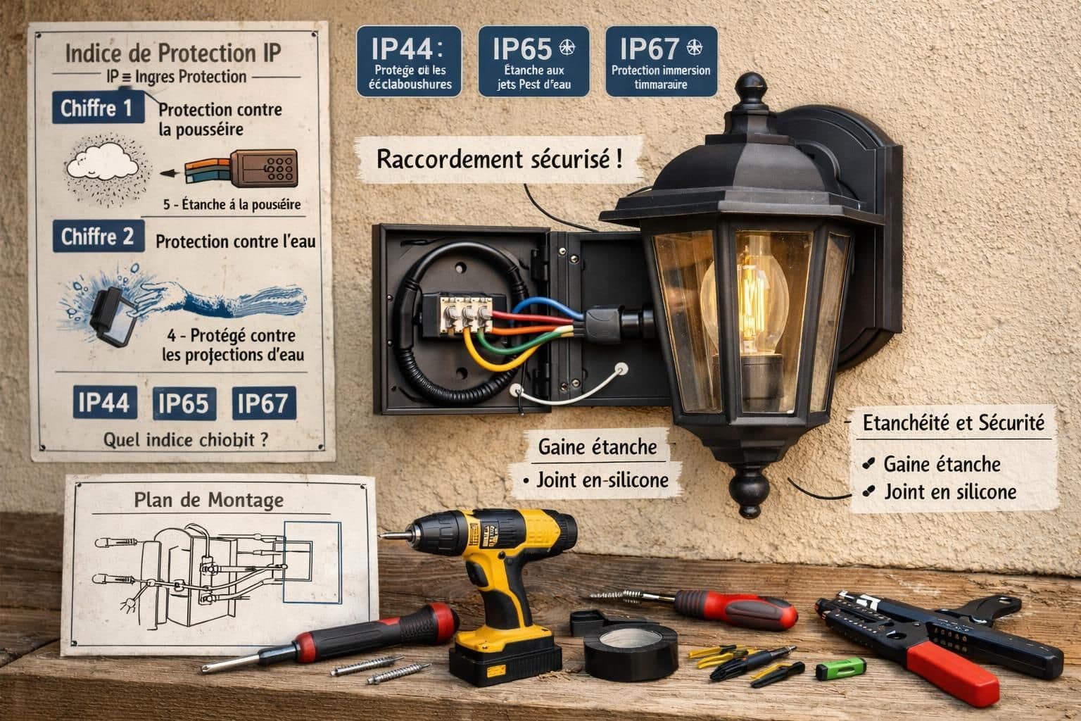 découvrez nos lanternes murales extérieures alliant design industriel et efficacité lumineuse pour sublimer et sécuriser vos espaces extérieurs avec style.