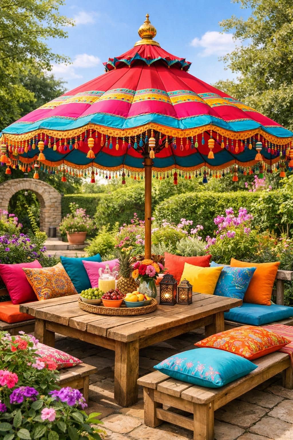 découvrez le parasol extérieur, l'accessoire indispensable pour allier style et protection dans votre jardin. sublimez votre espace extérieur tout en vous protégeant du soleil.
