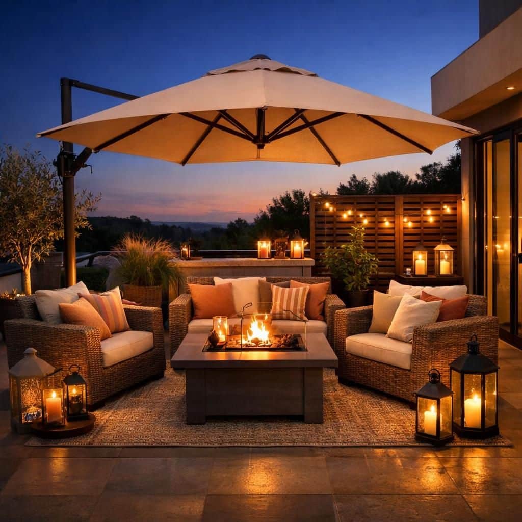 découvrez comment un parasol design peut transformer votre terrasse contemporaine en un espace élégant et convivial, alliant style et fonctionnalité pour des moments de détente parfaits.