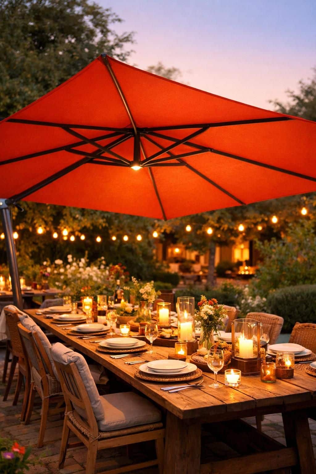 découvrez notre parasol droit alliant protection solaire efficace et design élégant pour sublimer votre espace extérieur en toute saison.