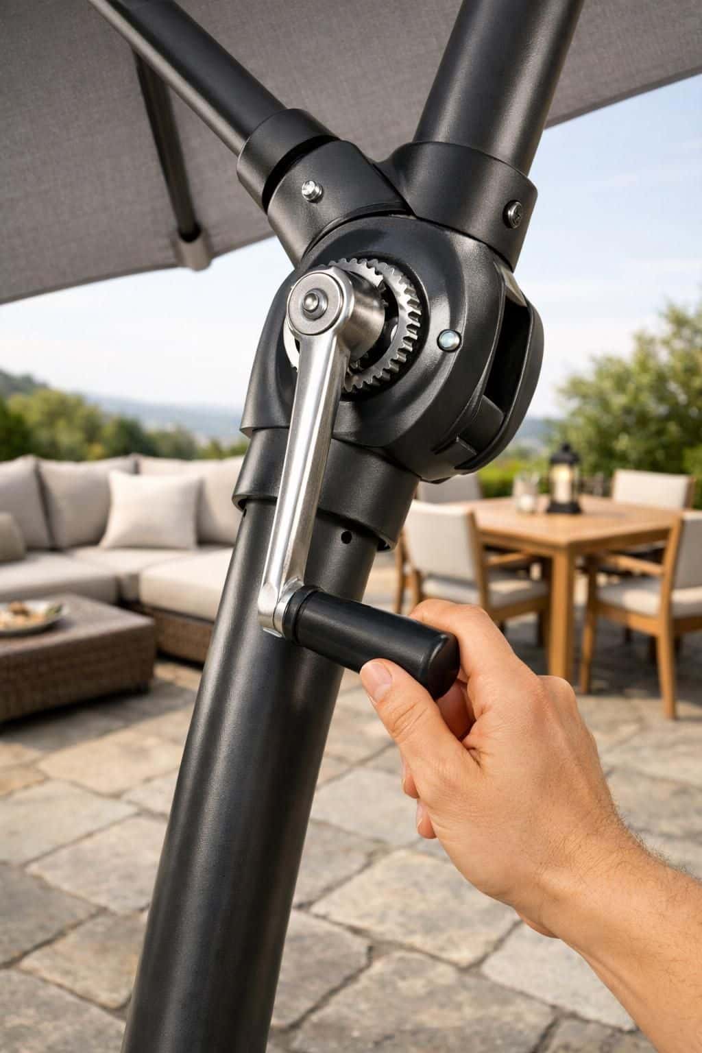 découvrez notre parasol droit, alliant protection solaire efficace et design élégant pour sublimer votre espace extérieur toute l'année.