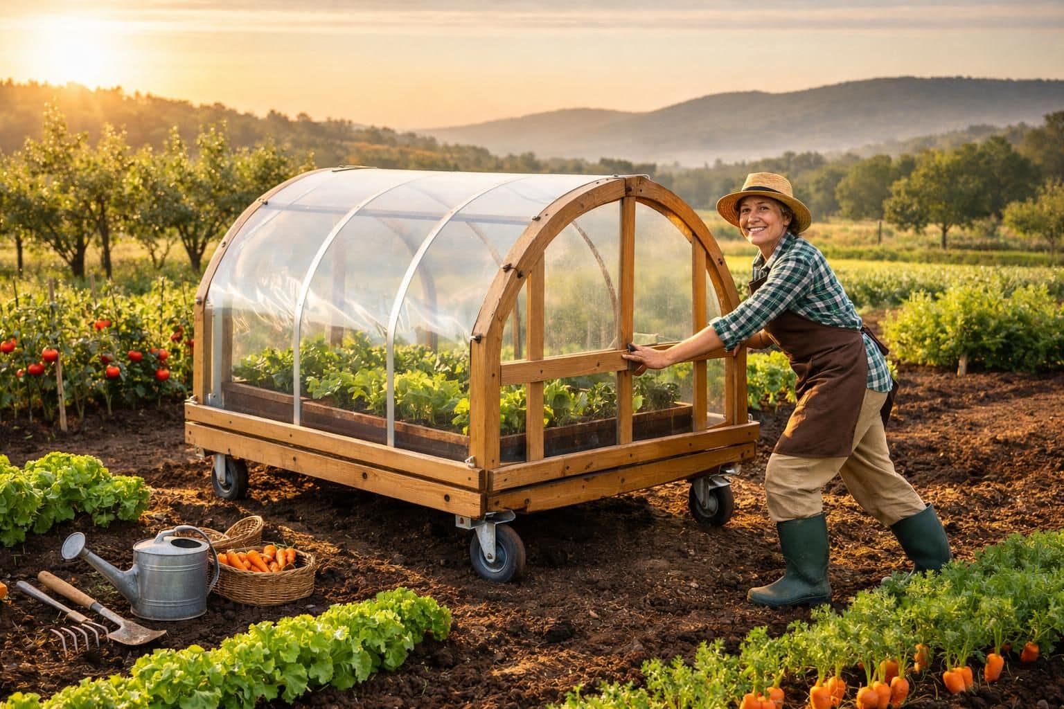 découvrez la serre maraîchère mobile, une solution innovante pour cultiver vos légumes tout en préservant la qualité et la richesse de votre sol. optimisez votre jardinage avec mobilité et respect de l'environnement.