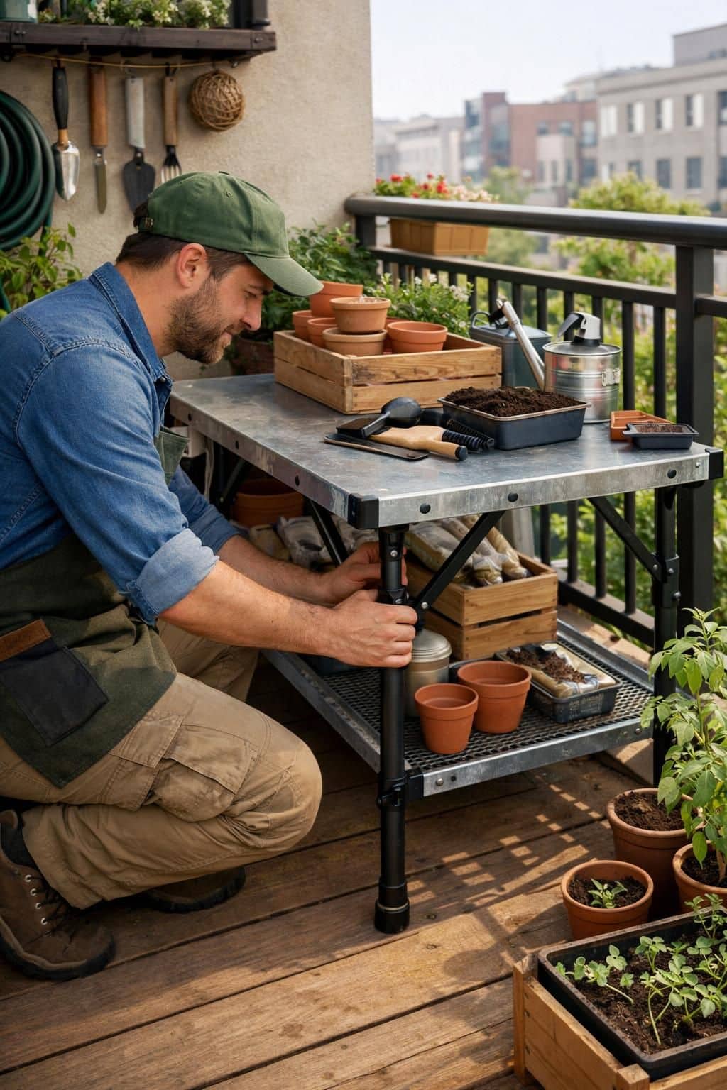 découvrez notre table à rempoter, l'outil essentiel pour chaque jardinier passionné, facilitant le travail de plantation et d'entretien avec confort et efficacité.