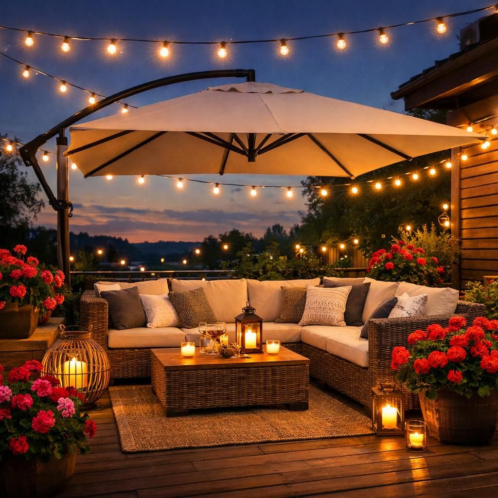 découvrez le parasol déporté 3x4, l'alliance parfaite entre élégance et fonctionnalité pour un ombrage optimal dans votre jardin ou terrasse.