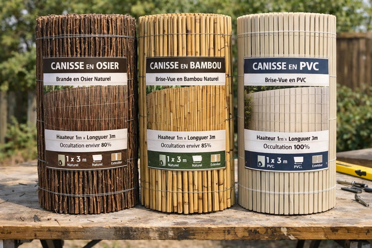 découvrez la canisse en osier, alliant charme naturel et protection élégante pour sublimer et sécuriser votre espace extérieur avec style.