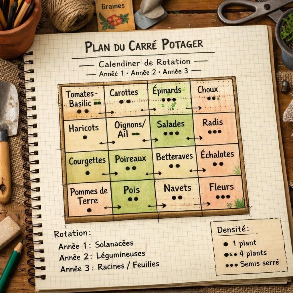 découvrez comment organiser un carré potager malin dans un espace réduit pour cultiver efficacement vos légumes et herbes aromatiques même avec peu de place.