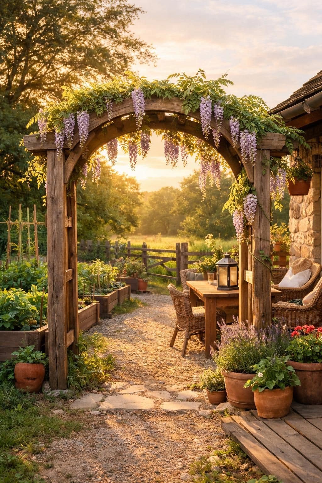 découvrez des idées créatives pour sublimer votre jardin grâce à une arche en bois, alliant élégance naturelle et charme unique pour un espace extérieur enchanteur.