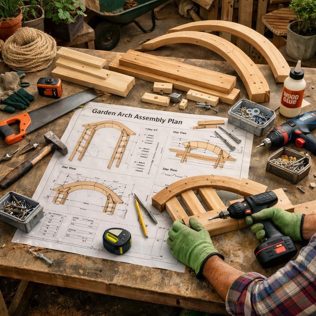 découvrez des idées créatives pour sublimer votre jardin avec une arche en bois, alliant charme naturel et élégance pour un espace extérieur unique et accueillant.