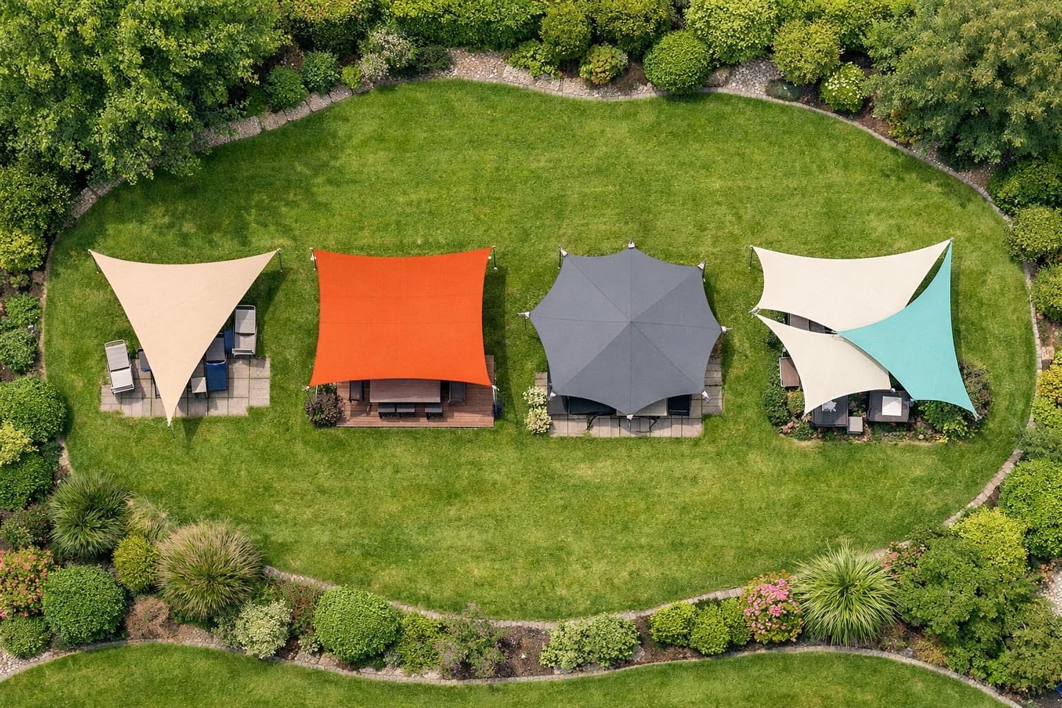 découvrez les 4 meilleures voiles d'ombrage étanches pour profiter pleinement de votre été en toute tranquillité, en restant protégé du soleil et de la pluie.