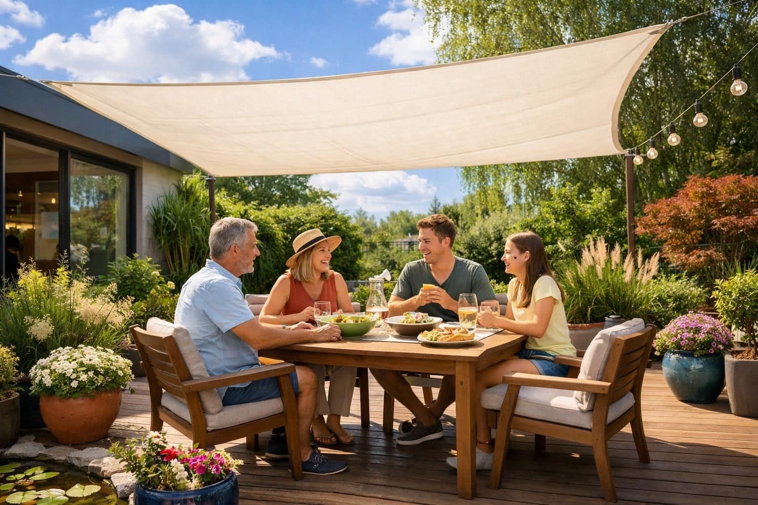 découvrez comment optimiser votre espace extérieur grâce à un voile d'ombrage rectangulaire, alliant protection solaire et design élégant pour un confort optimal.