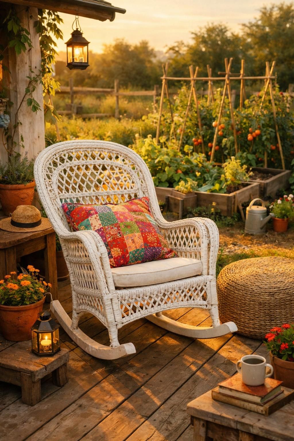 découvrez le rocking-chair en rotin, l'alliance idéale entre style bohème et confort exceptionnel pour une détente absolue dans votre intérieur.