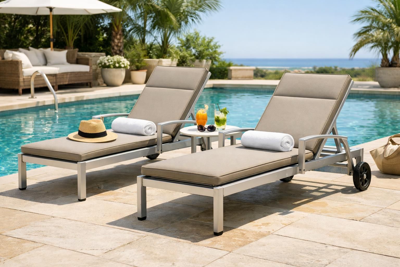 découvrez notre sélection de chaises de jardin en aluminium, alliant légèreté et design moderne pour un extérieur à la fois élégant et confortable.
