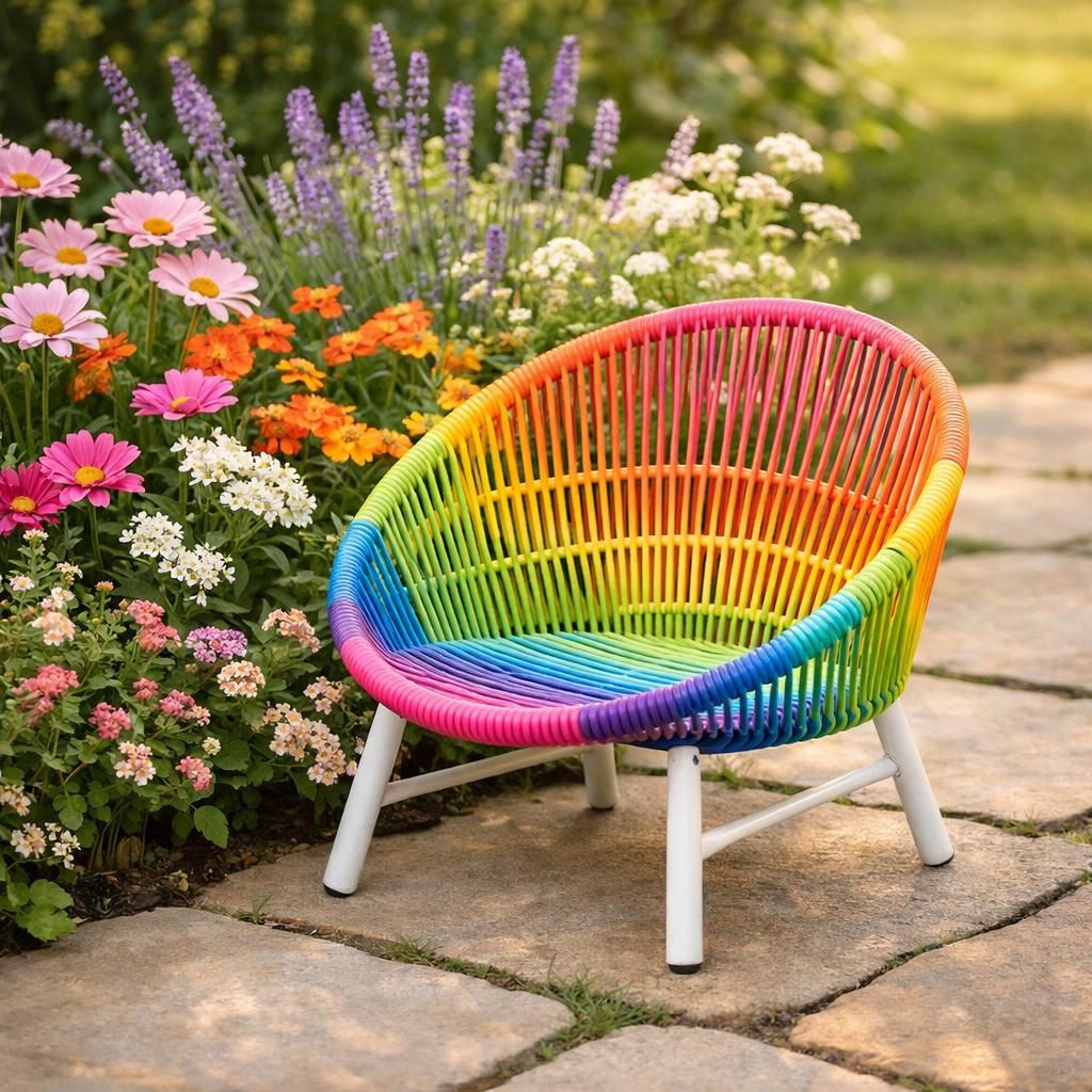 découvrez notre sélection irrésistible de chaises de jardin pour enfants, alliant confort, sécurité et design ludique pour des moments en plein air inoubliables.