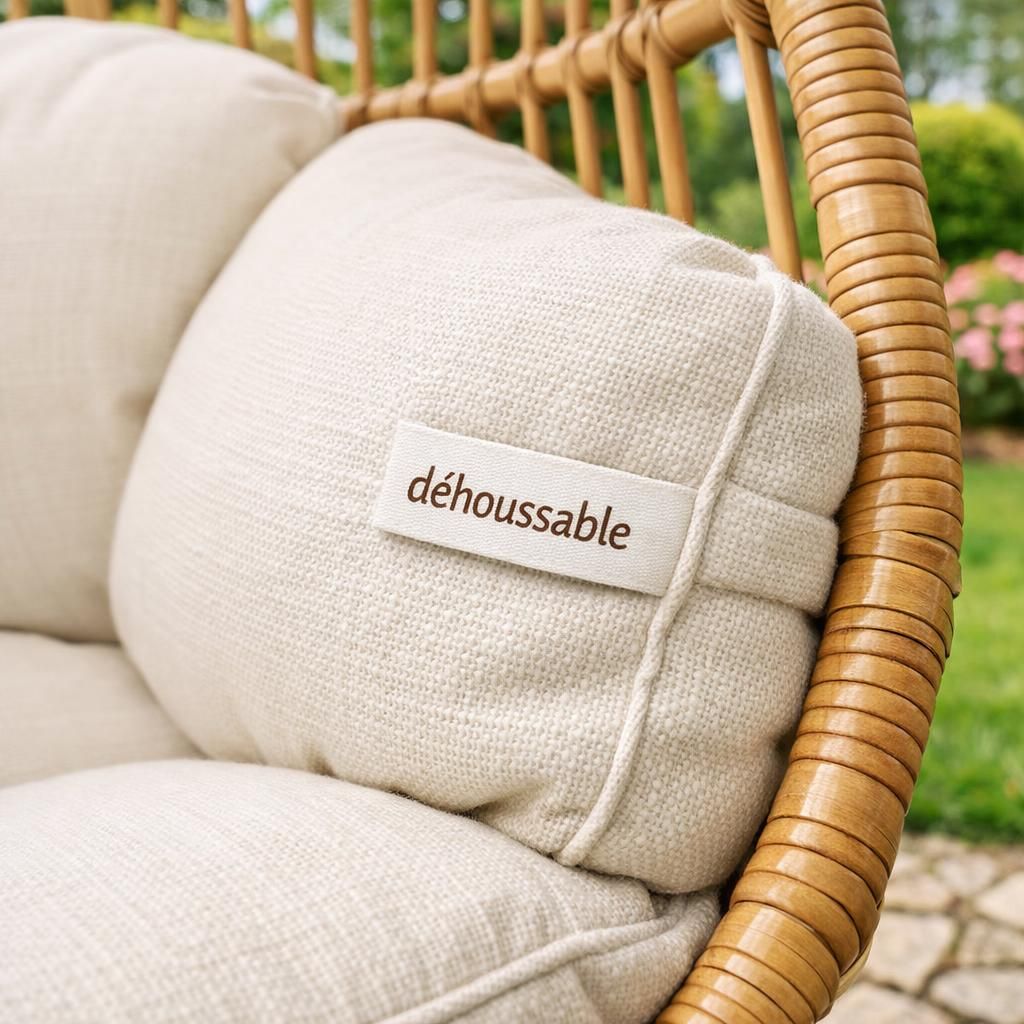 découvrez le fauteuil suspendu en rotin, alliant confort et style naturel pour embellir votre intérieur ou extérieur avec élégance et détente.