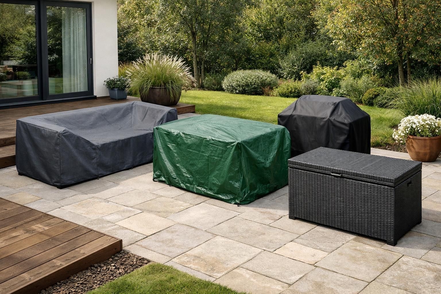 découvrez l'élégance et le confort de notre salon de jardin avec canapé, parfait pour des moments de détente inoubliables en plein air.