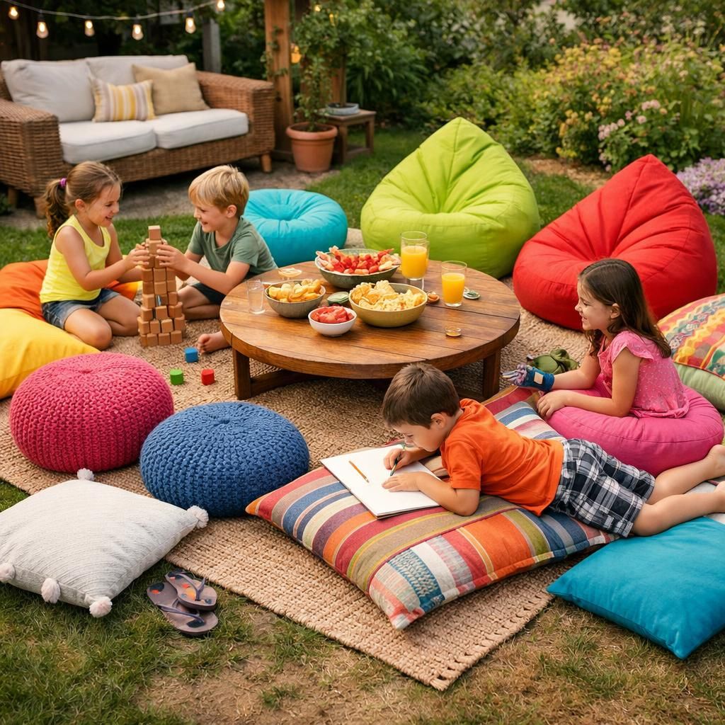 découvrez notre sélection de coussins confortables et élégants pour embellir et apporter une touche de confort à votre salon de jardin.