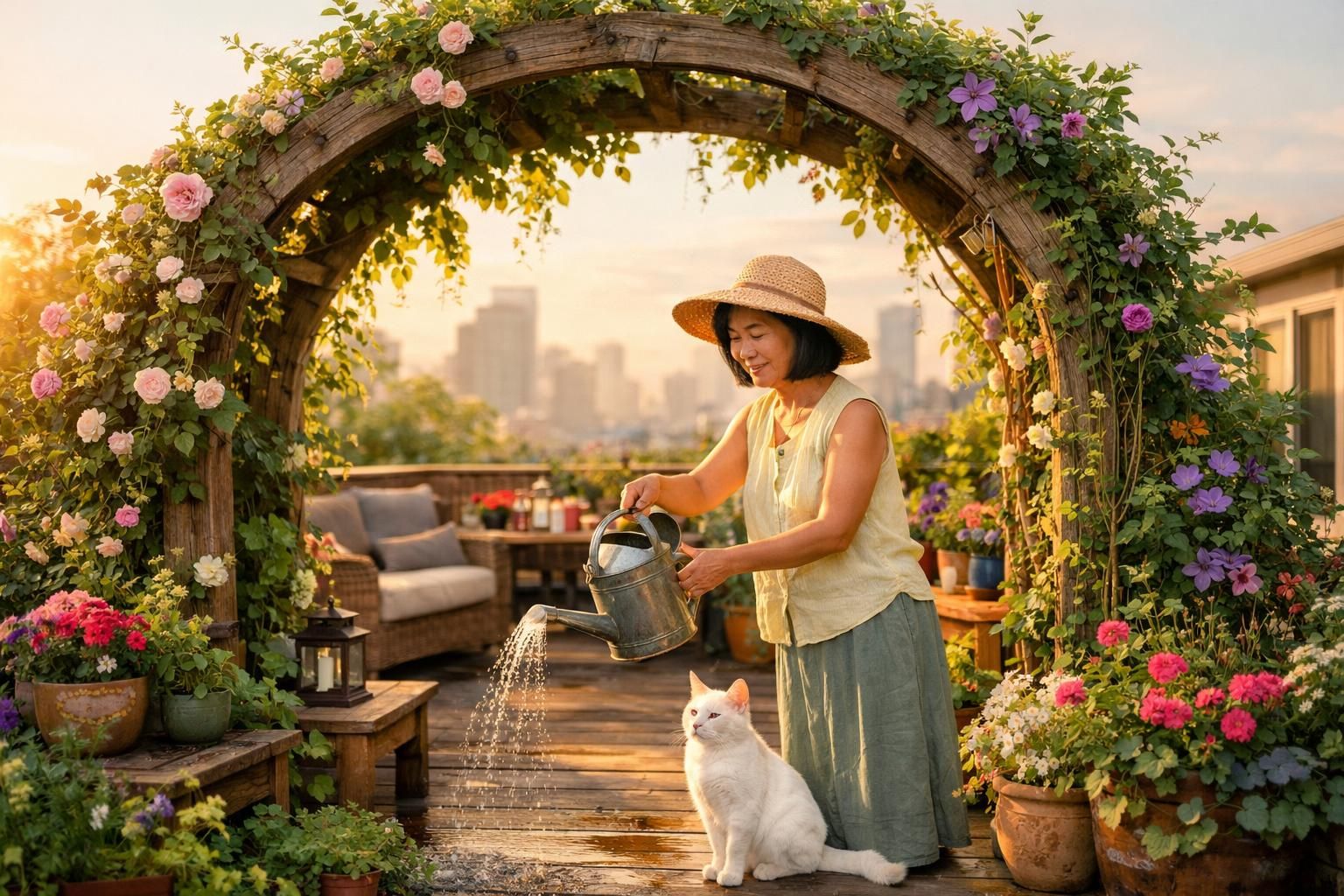 sublimez votre jardin ou terrasse avec une arche végétale idéale pour faire pousser vos plantes grimpantes et créer un espace extérieur naturel et charmant.