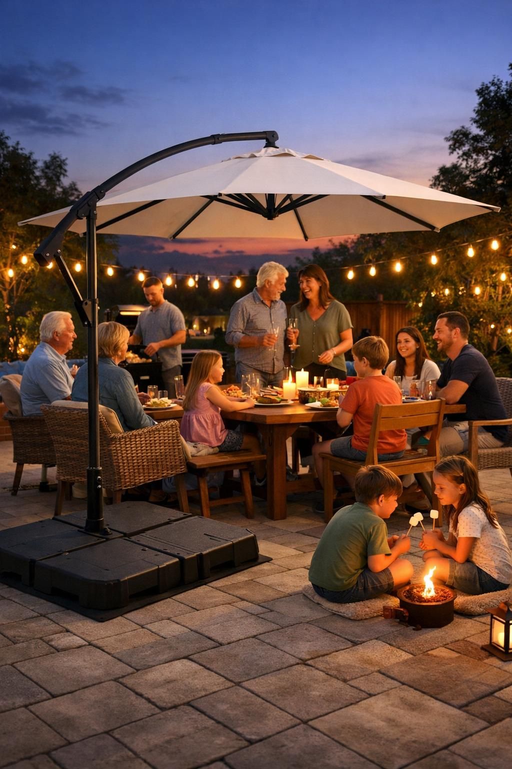 découvrez notre sélection de grands parasols de jardin alliant ombre et élégance pour profiter pleinement de vos espaces extérieurs avec style et confort.