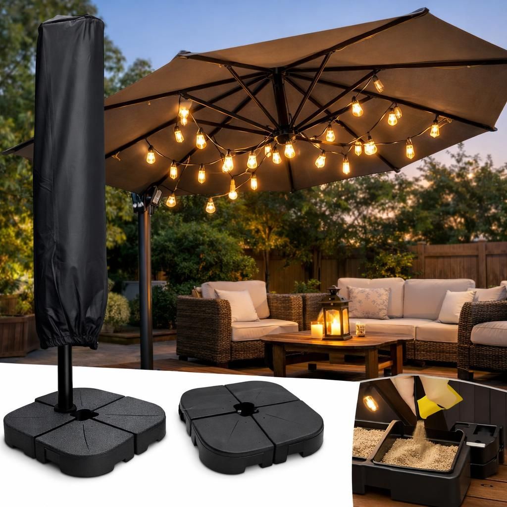 découvrez notre sélection de grands parasols de jardin alliant ombre efficace et élégance pour créer un espace extérieur confortable et stylé.