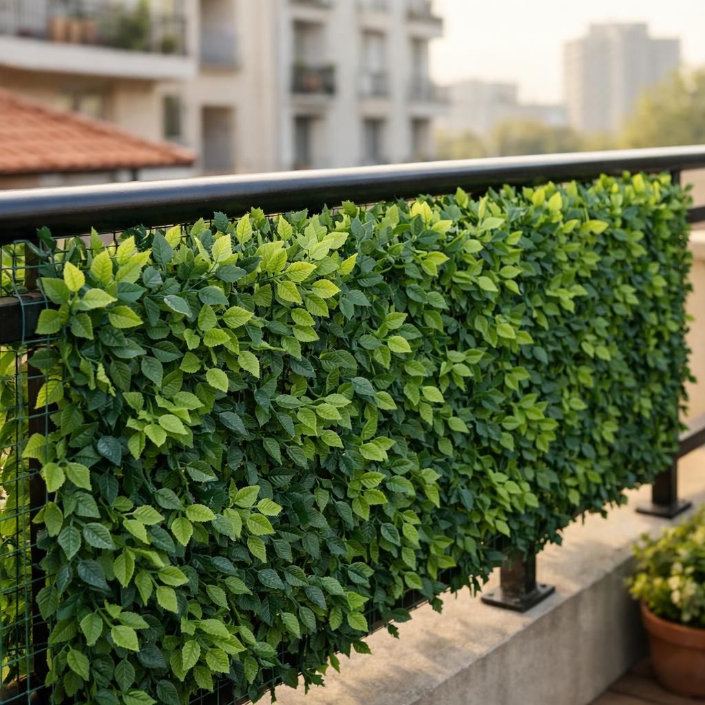 découvrez notre haie artificielle 1m, l'alliance parfaite entre esthétisme et intimité pour embellir votre jardin tout en préservant votre espace privé.