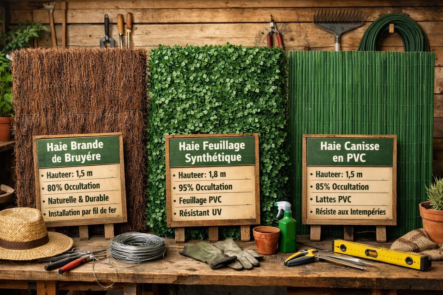 découvrez notre haie artificielle 1m, l’alliance parfaite entre esthétisme et intimité pour sublimer votre jardin tout en préservant votre tranquillité.