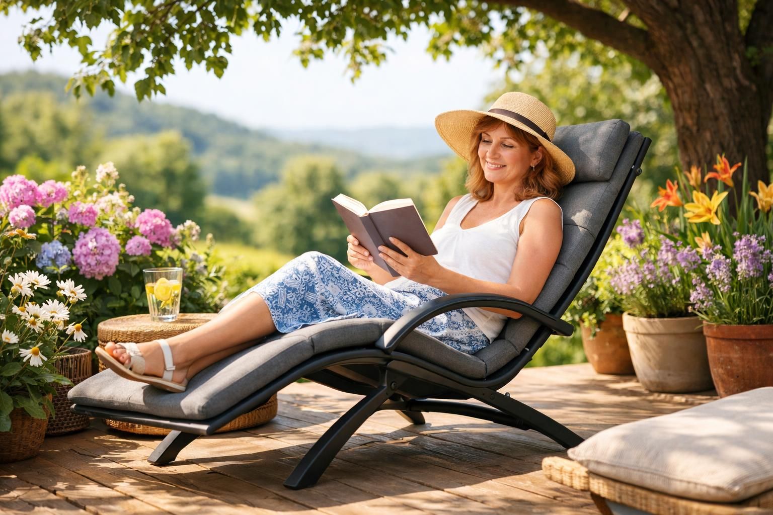 découvrez la chaise de jardin idéale alliant confort et détente pour profiter pleinement de vos moments en plein air.