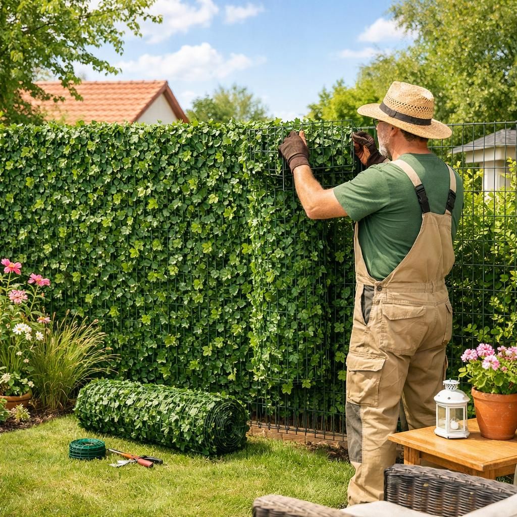 découvrez comment le brise-vue en lierre allie élégance et fonctionnalité pour préserver votre intimité tout en apportant une touche naturelle et raffinée à votre espace extérieur.