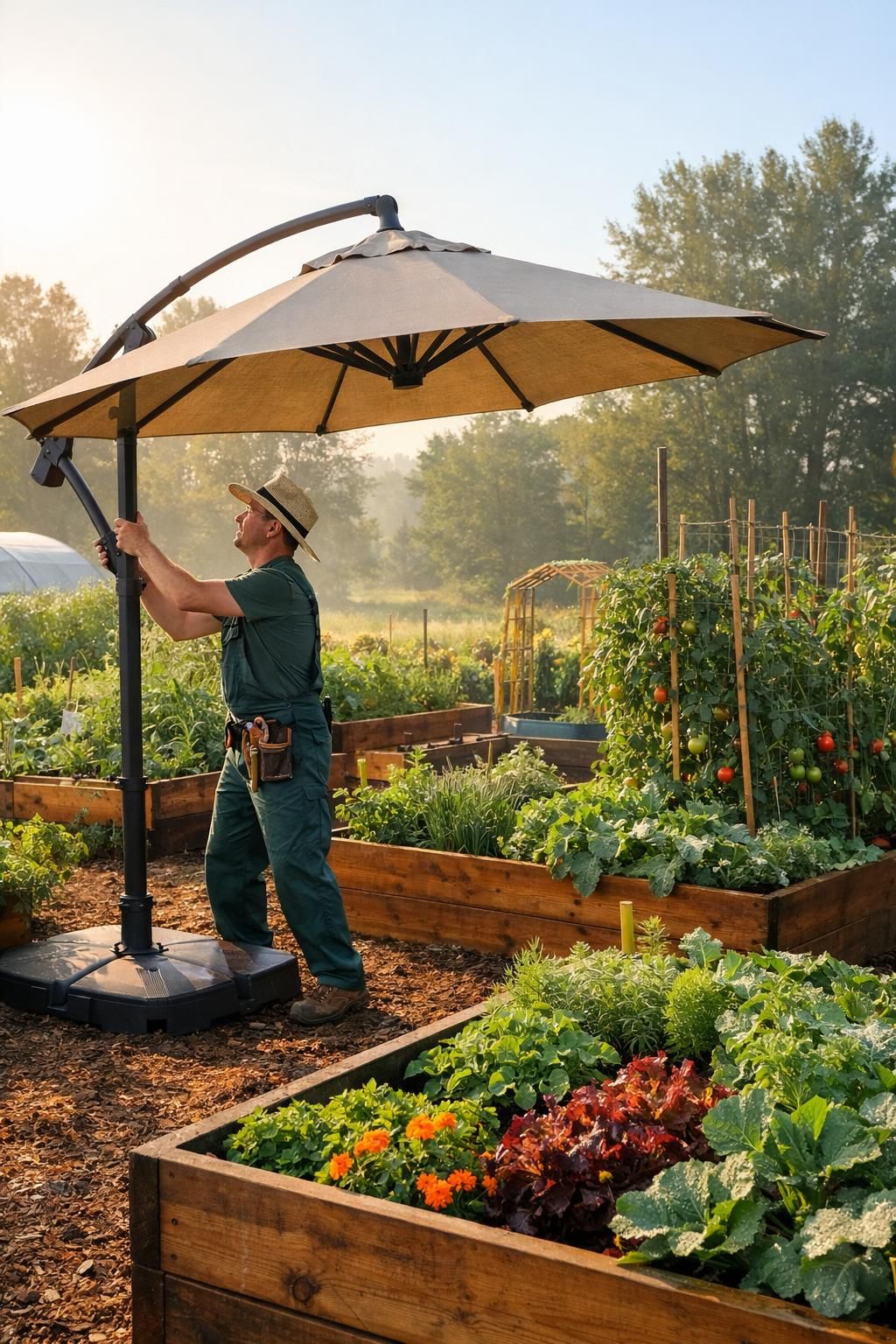 découvrez notre parasol anti-uv, l'accessoire essentiel pour une protection solaire optimale et profiter de l'été en toute sécurité.