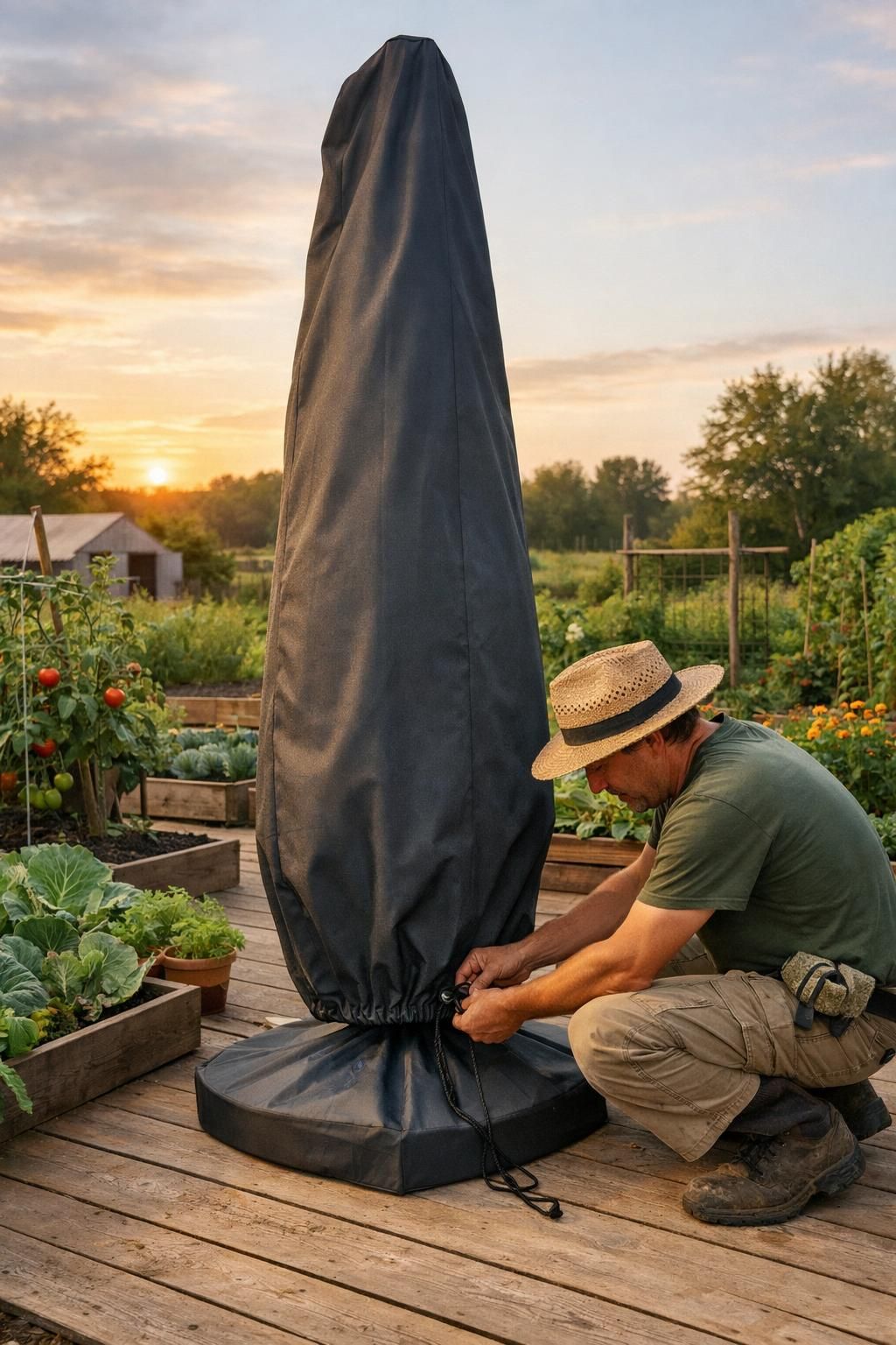 découvrez la housse élégante et essentielle pour protéger votre parasol déporté tout en ajoutant une touche de style à votre espace extérieur.