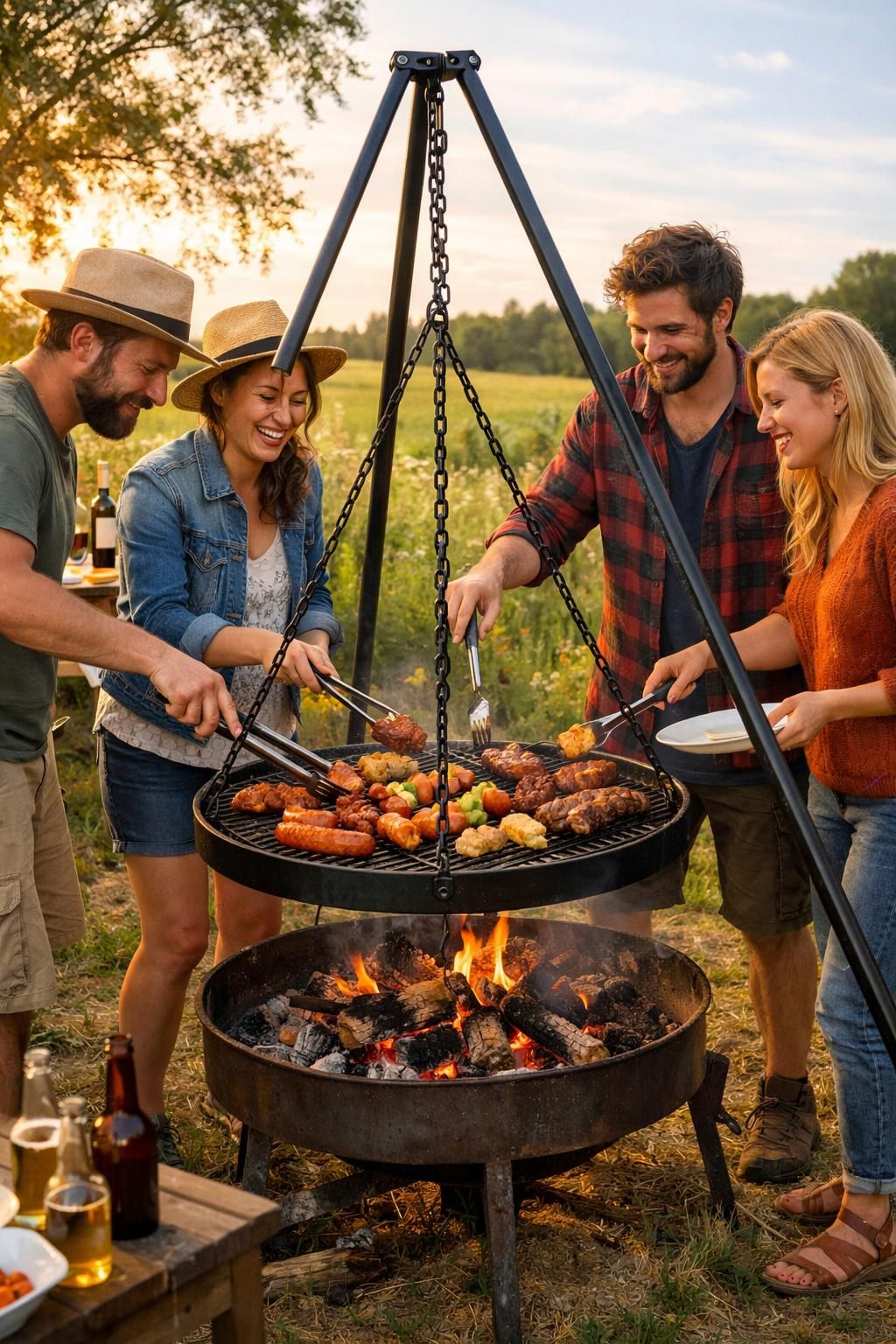 découvrez notre sélection des meilleurs barbecues au feu de bois pour savourer des repas authentiques et gourmands en pleine nature.